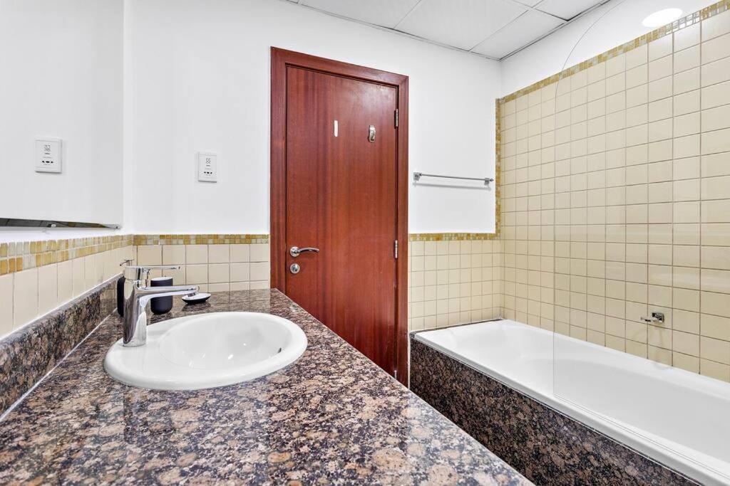 Stonetree - Near - Furnished 1br With Partial Sea View Apartment Dubai